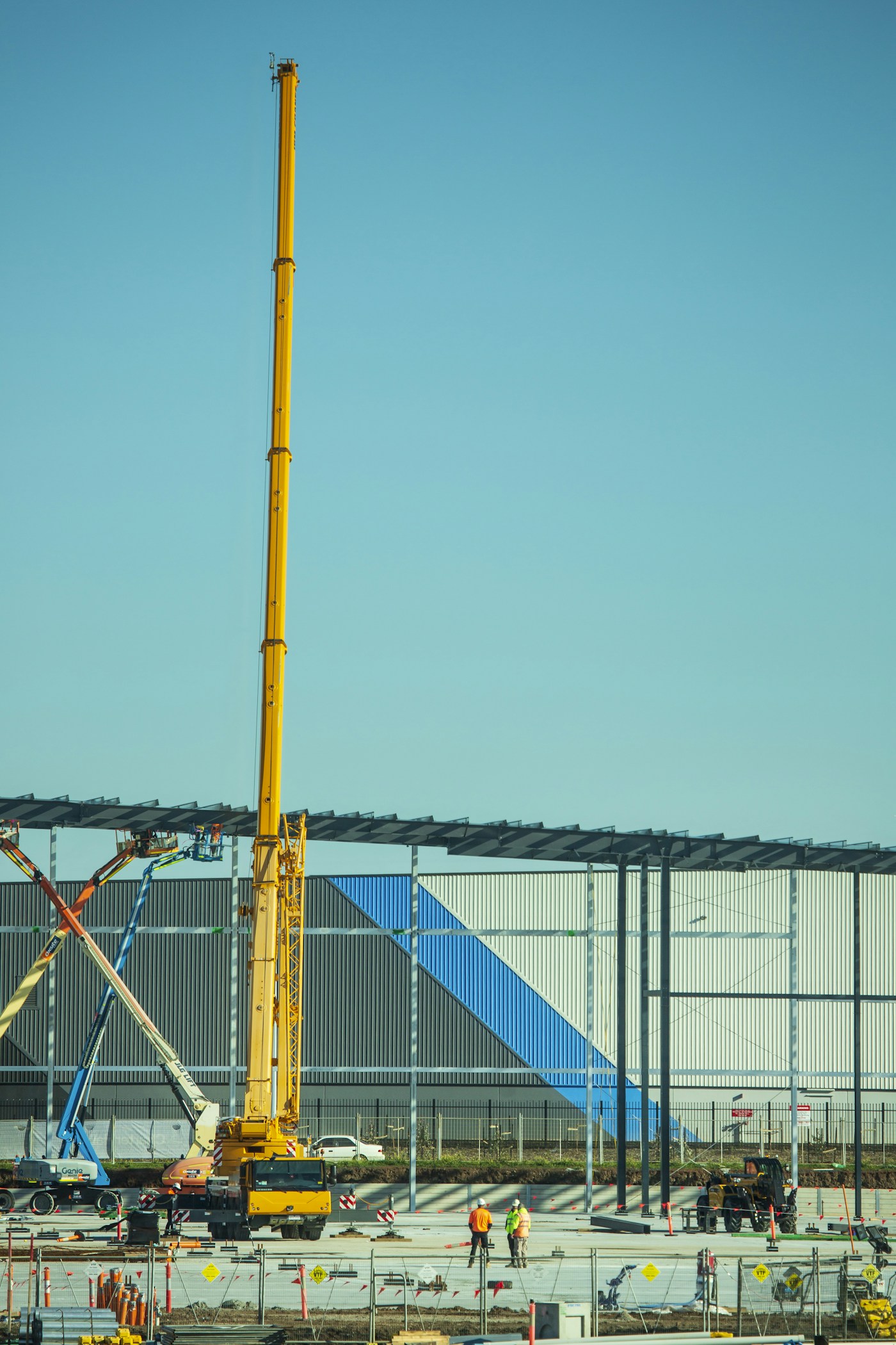 Illustration d’un chantier industriel